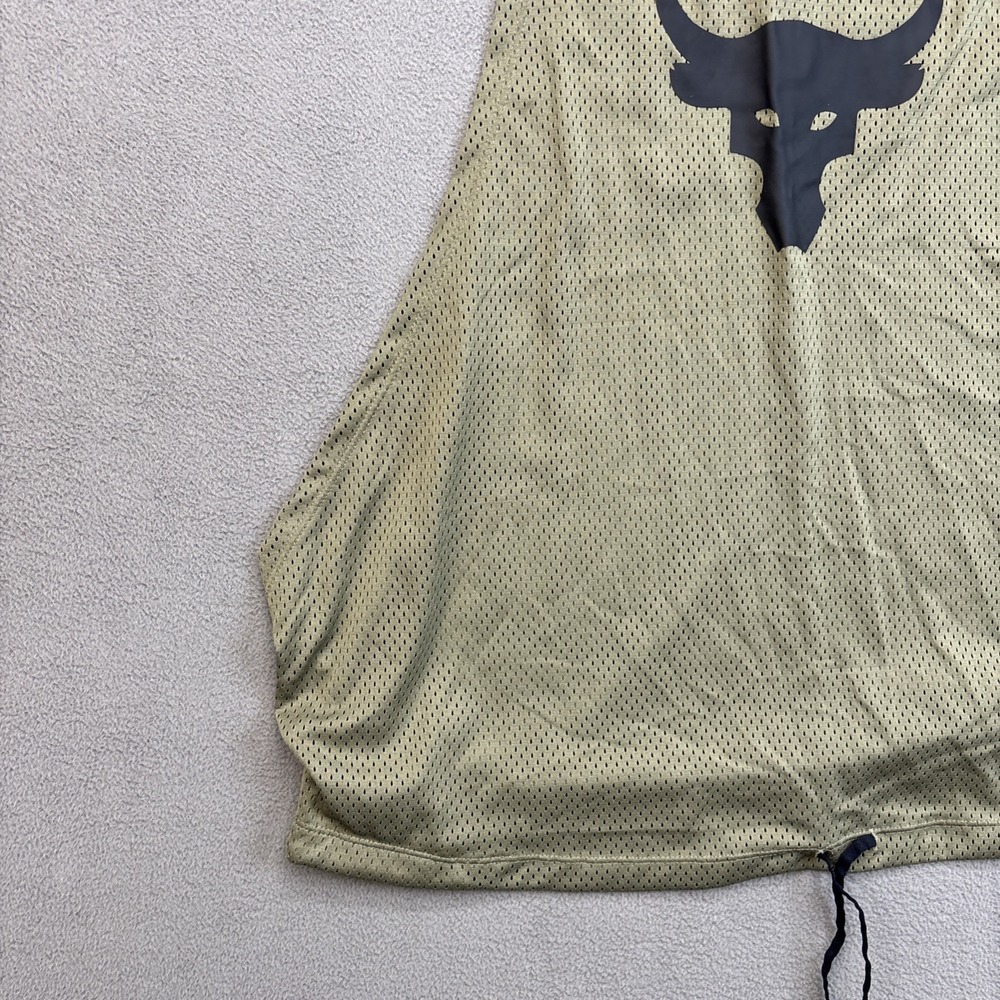 Under Armour Project Rock Tank Top Women's Large Sleeveless Loose Fit Training - Picture 3 of 9